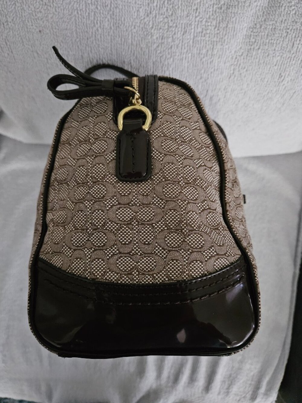 Coach Poppy Signature C Mini Oxford East/West Satchel - Picture 4 of 15